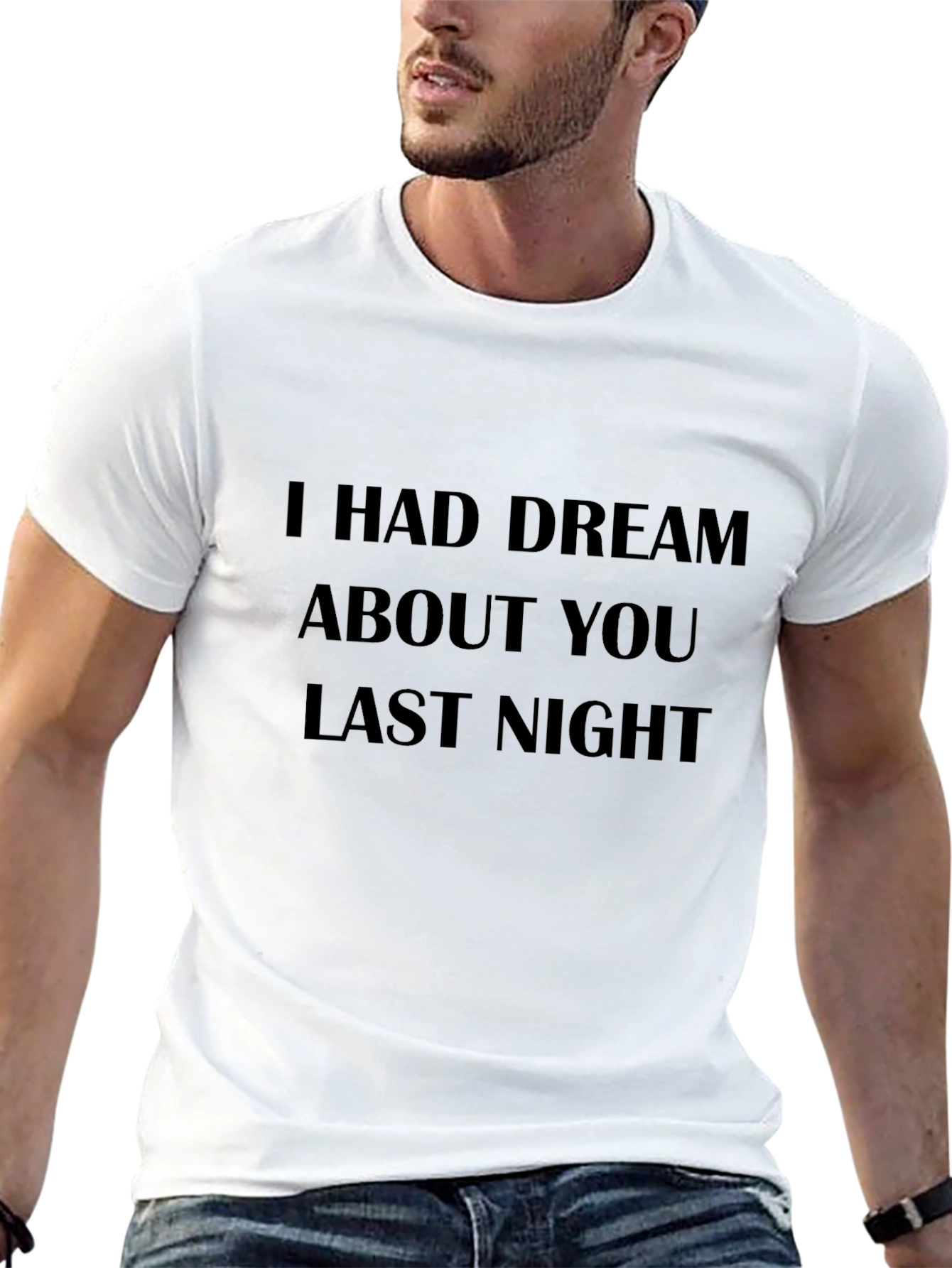 Camiseta Negra: Tuve un Sueño Contigo Anoche