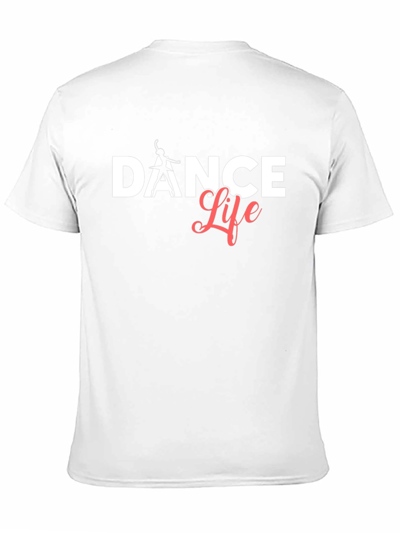 Camiseta Negra Dance Life Algodón Suave