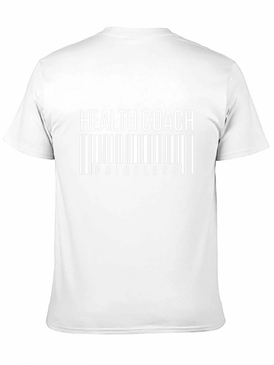 Camiseta Negra Health Coach Priceless
