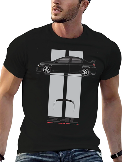 Camiseta Negra Coche Deportivo 2.4L Turbo