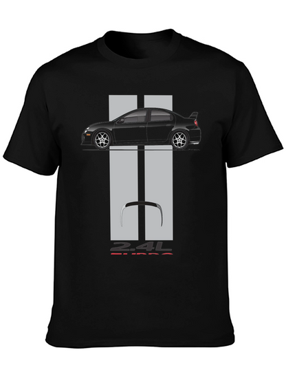 Camiseta Negra Coche Deportivo 2.4L Turbo