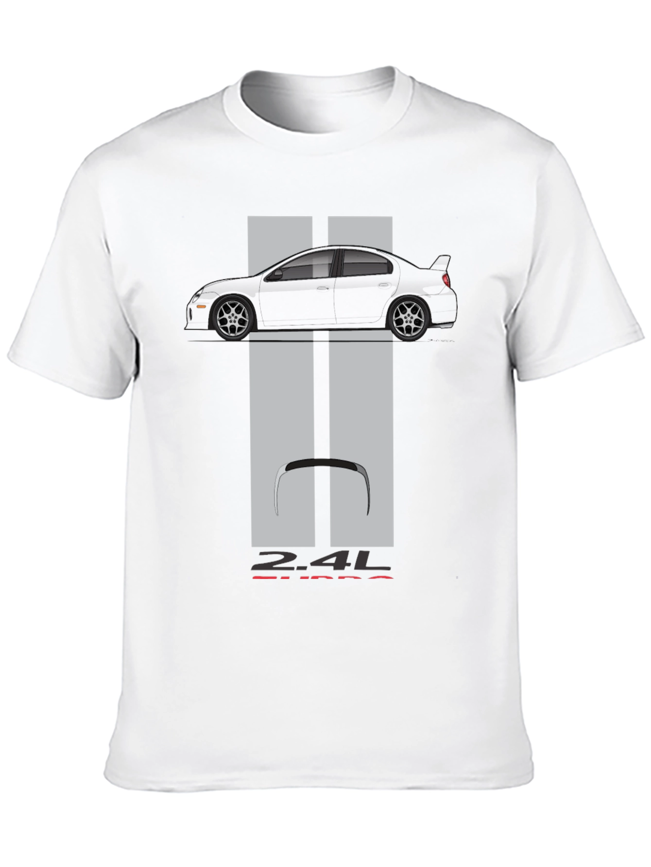 Camiseta Negra Coche Deportivo 2.4L Turbo