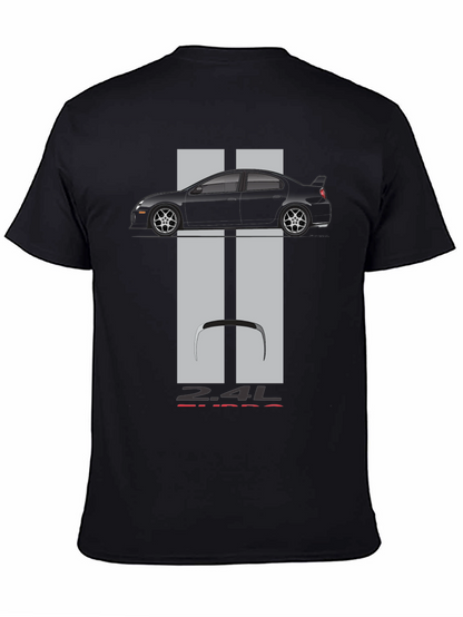 Camiseta Negra Coche Deportivo 2.4L Turbo