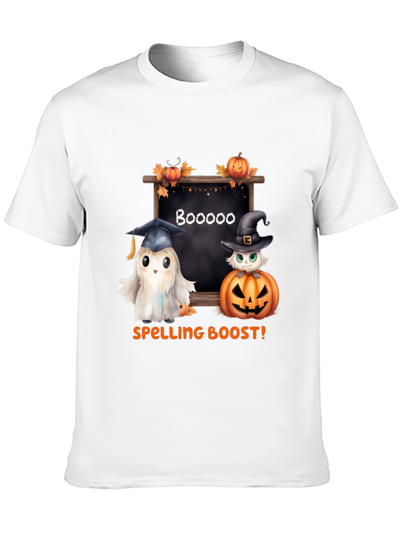 Camiseta Halloween: ¡Impulso Ortográfico Fantasmal!