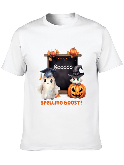 Camiseta Halloween: ¡Impulso Ortográfico Fantasmal!