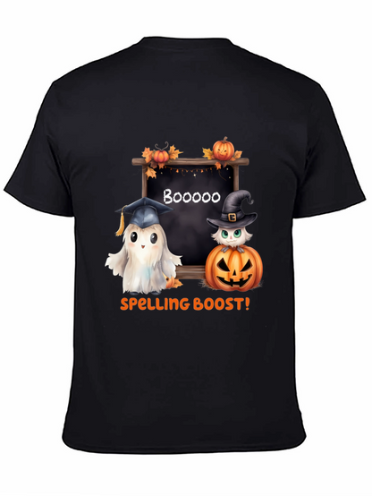 Camiseta Halloween: ¡Impulso Ortográfico Fantasmal!