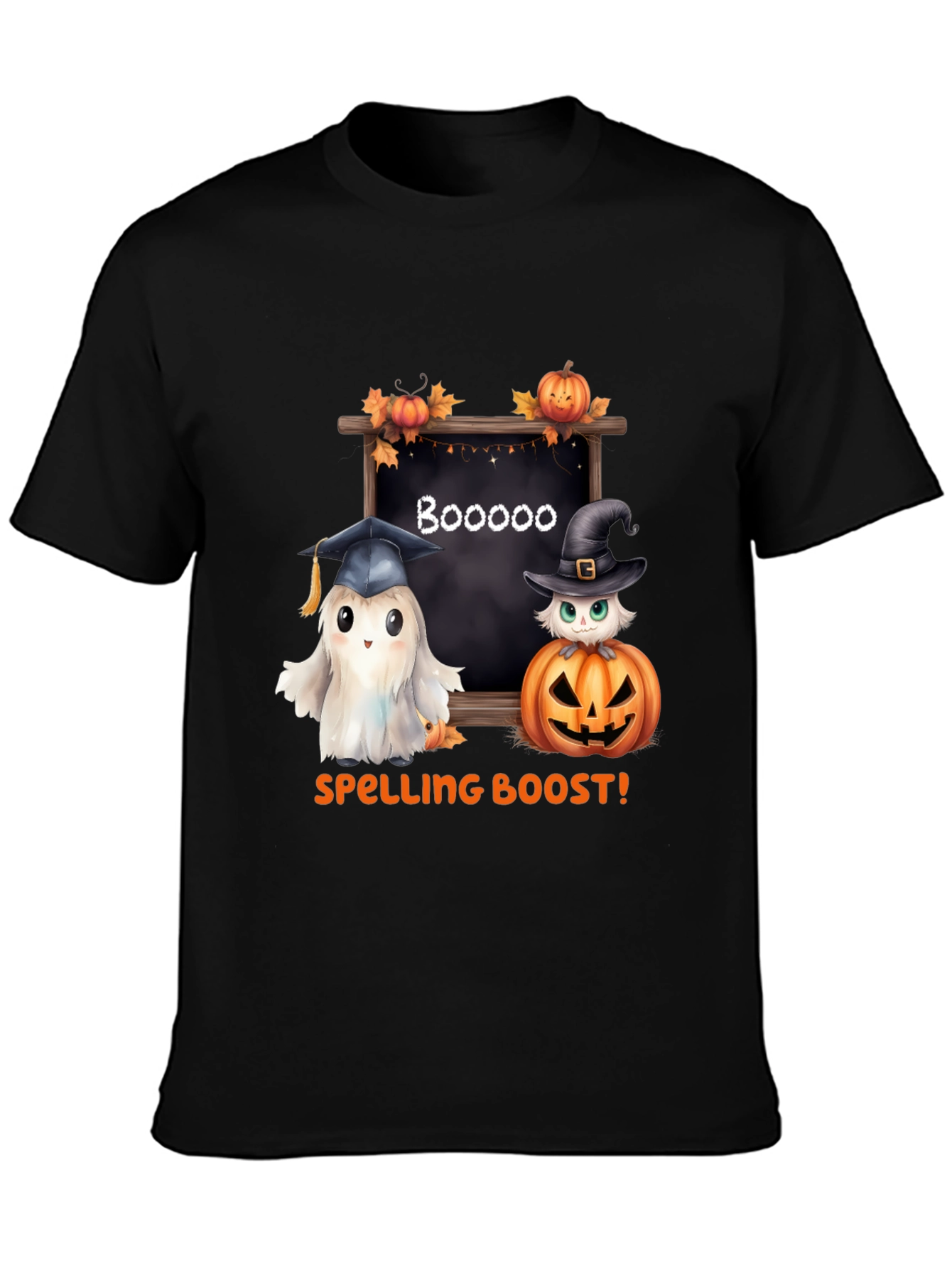 Camiseta Halloween: ¡Impulso Ortográfico Fantasmal!