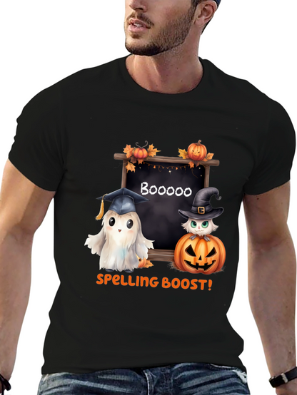 Camiseta Halloween: ¡Impulso Ortográfico Fantasmal!