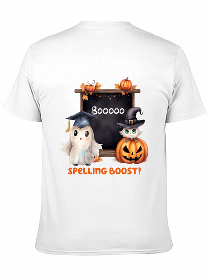 Camiseta Halloween: ¡Impulso Ortográfico Fantasmal!