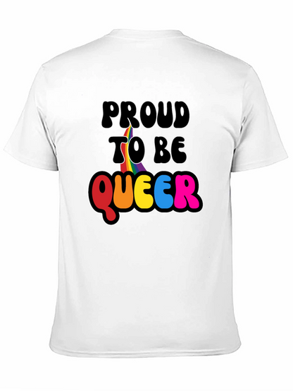 Camiseta Negra Proud to Be Queer