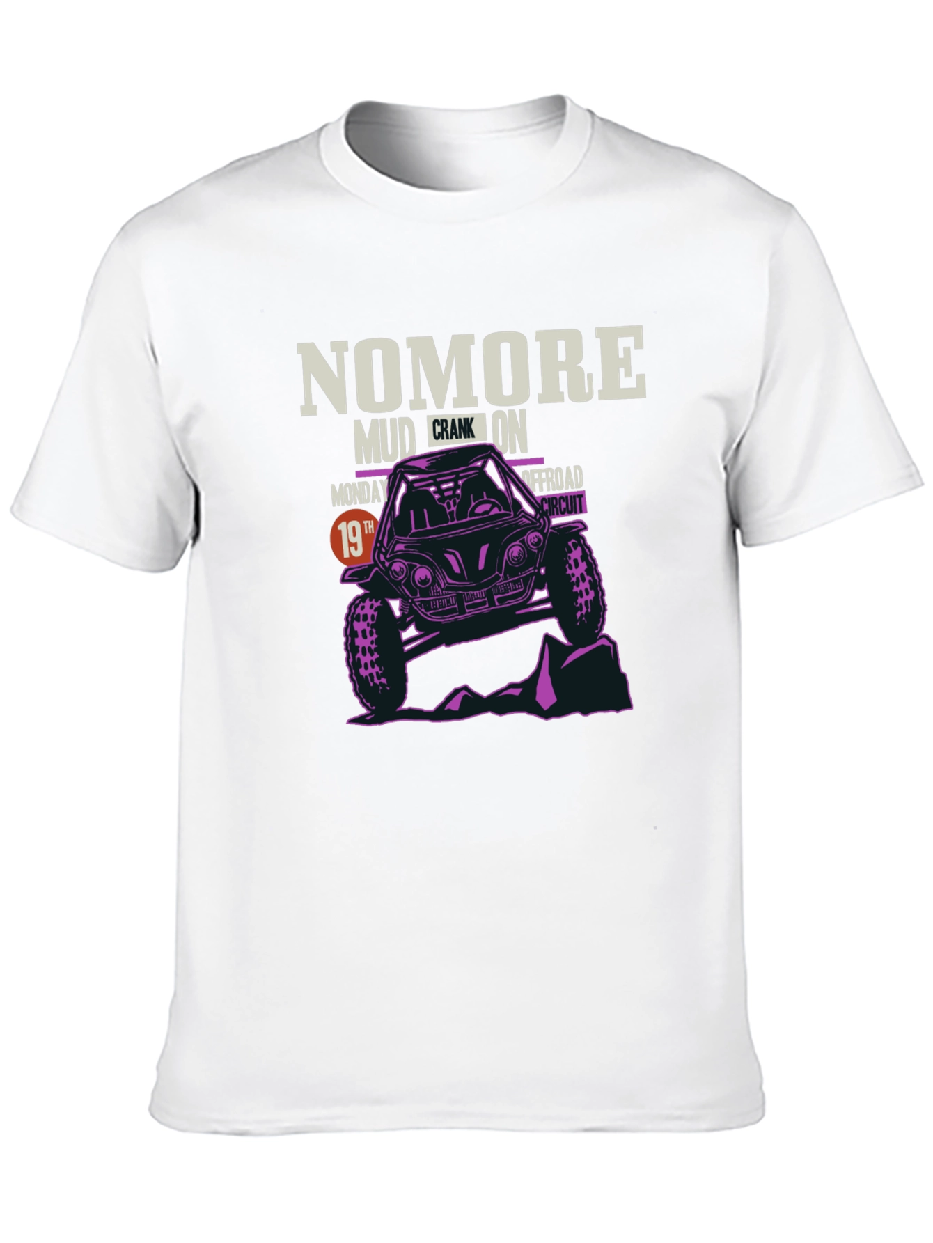 Camiseta Negra NOMORE Offroad Circuit