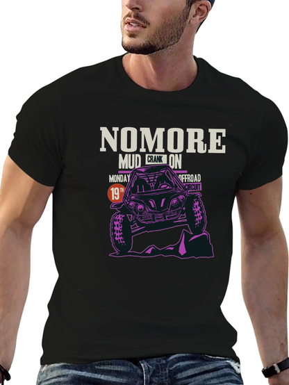 Camiseta Negra NOMORE Offroad Circuit