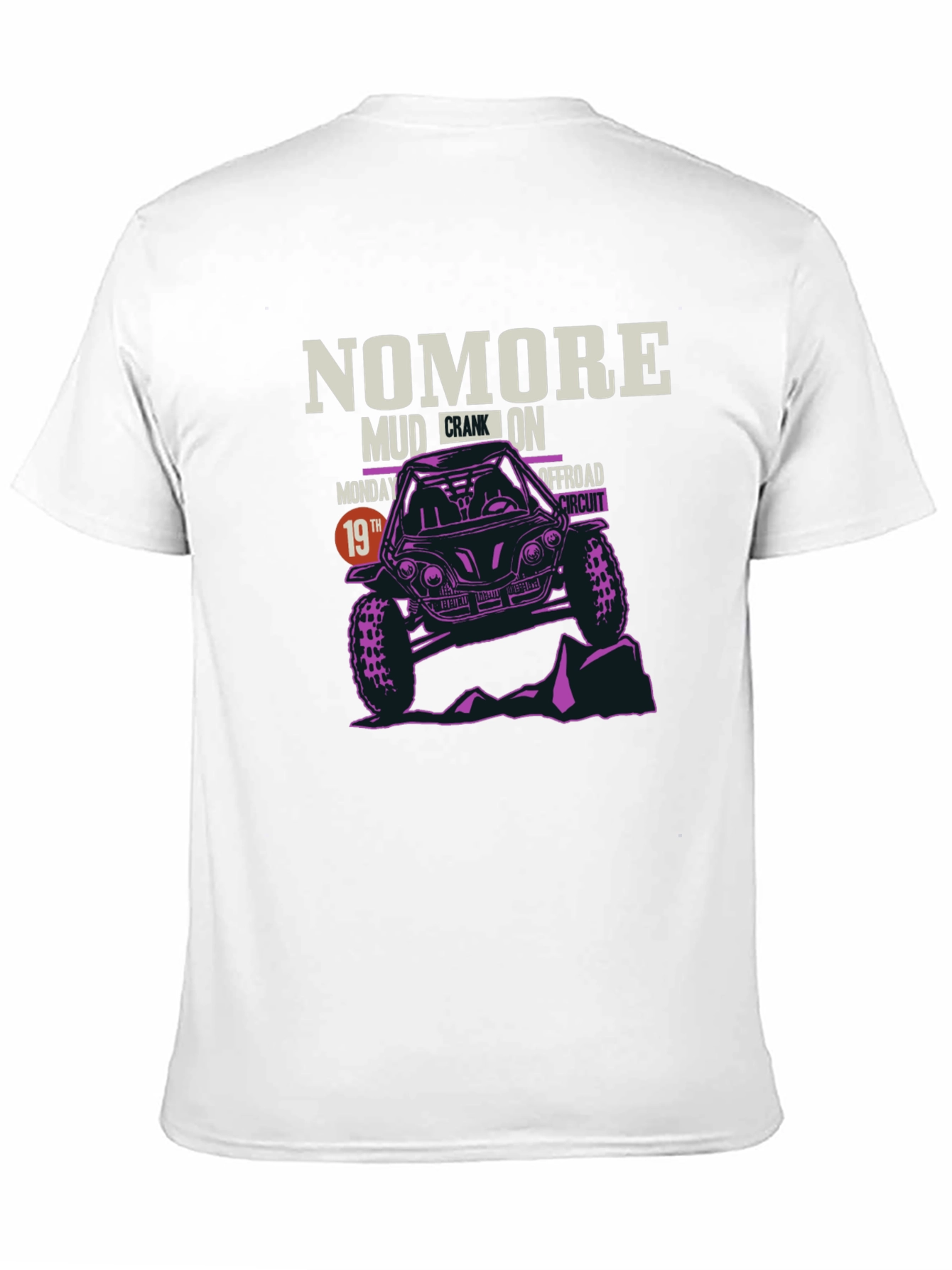 Camiseta Negra NOMORE Offroad Circuit