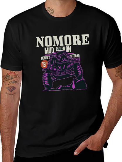 Camiseta Negra NOMORE Offroad Circuit