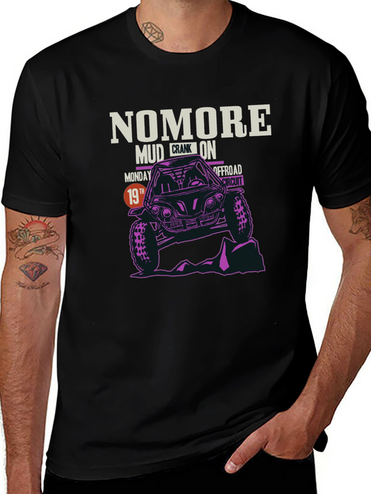 Camiseta Negra NOMORE Offroad Circuit