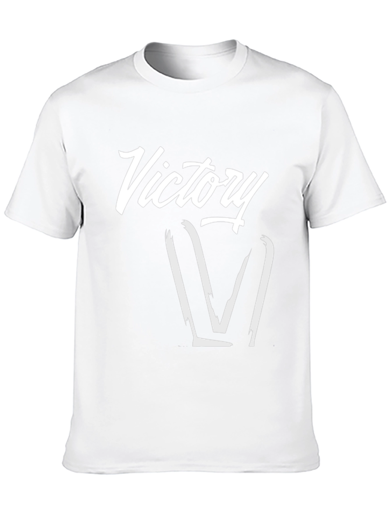 Camiseta Negra Victory Estilo Urbano