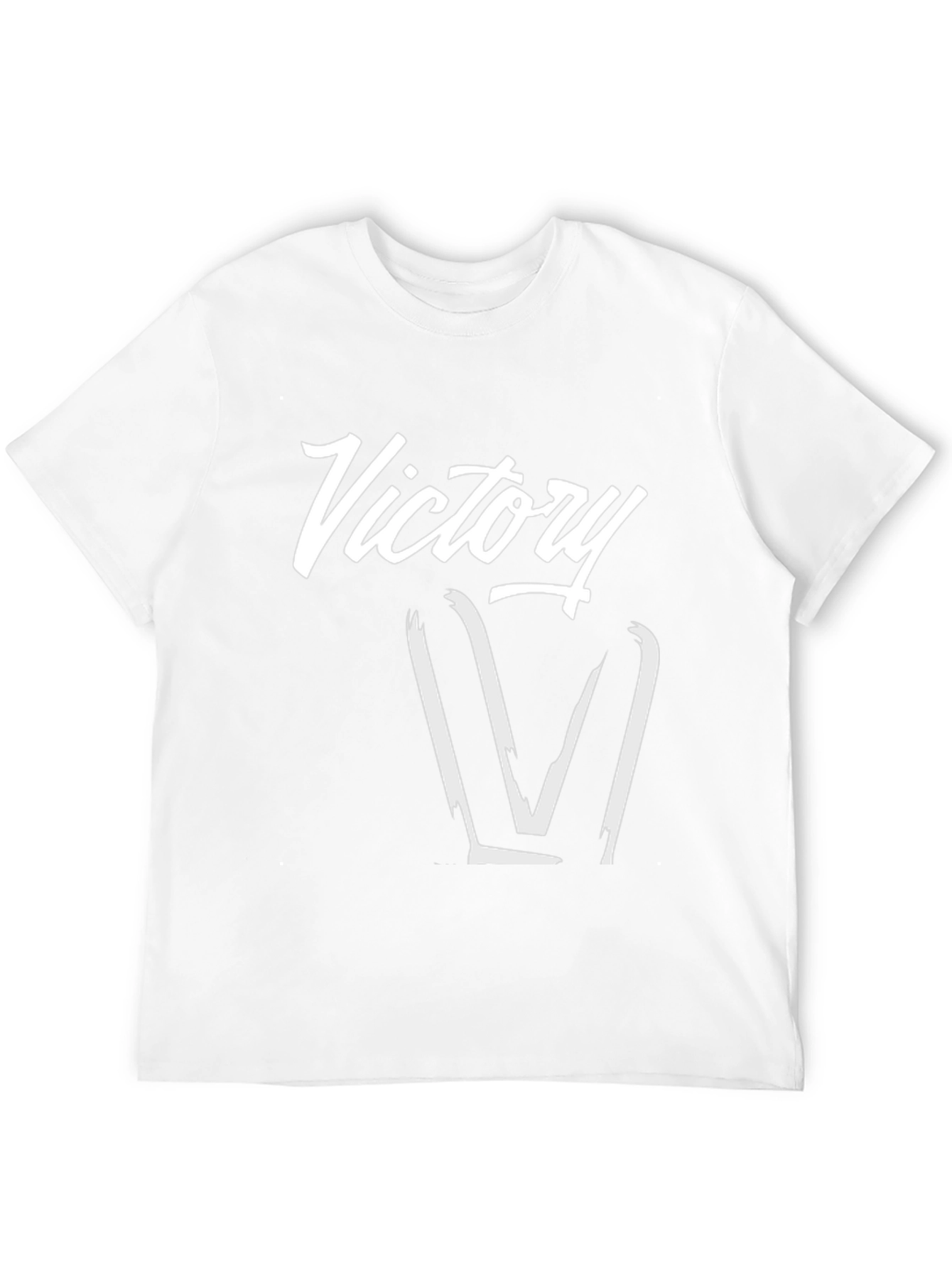 Camiseta Negra Victory Estilo Urbano