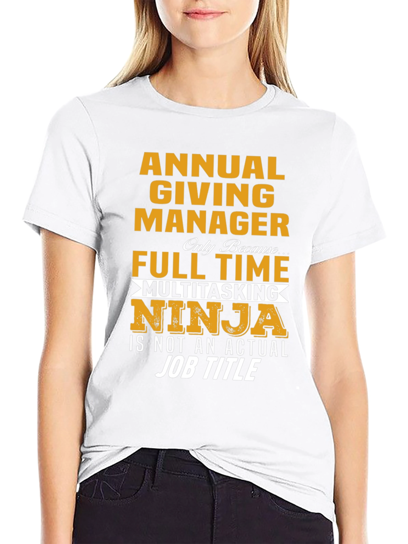 Camiseta Annual Giving Manager Ninja