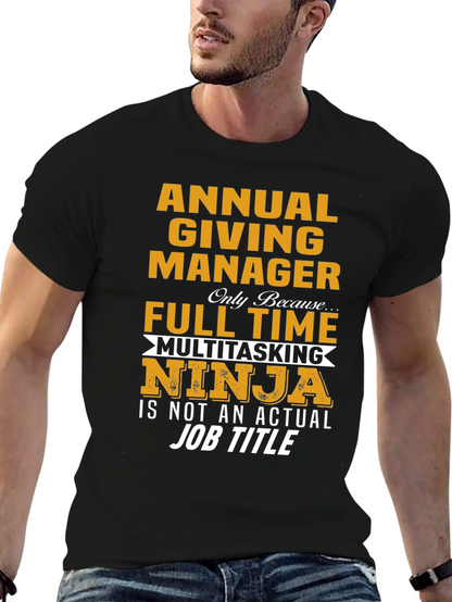 Camiseta Annual Giving Manager Ninja