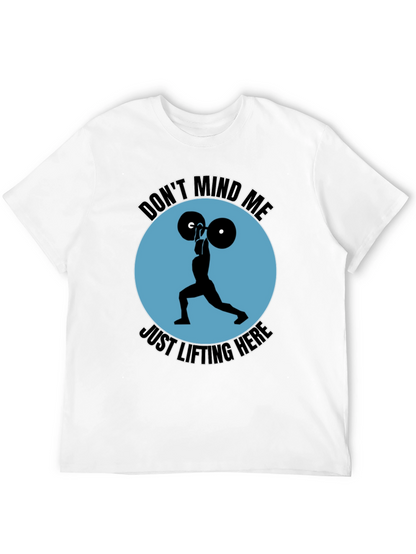 Camiseta Negra Deportiva: Levantamiento de Pesas