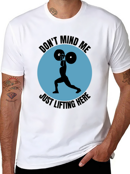 Camiseta Negra Deportiva: Levantamiento de Pesas