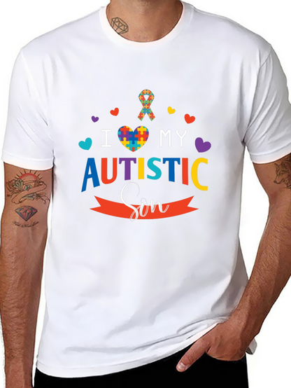 Camiseta Amo a mi Hijo Autista
