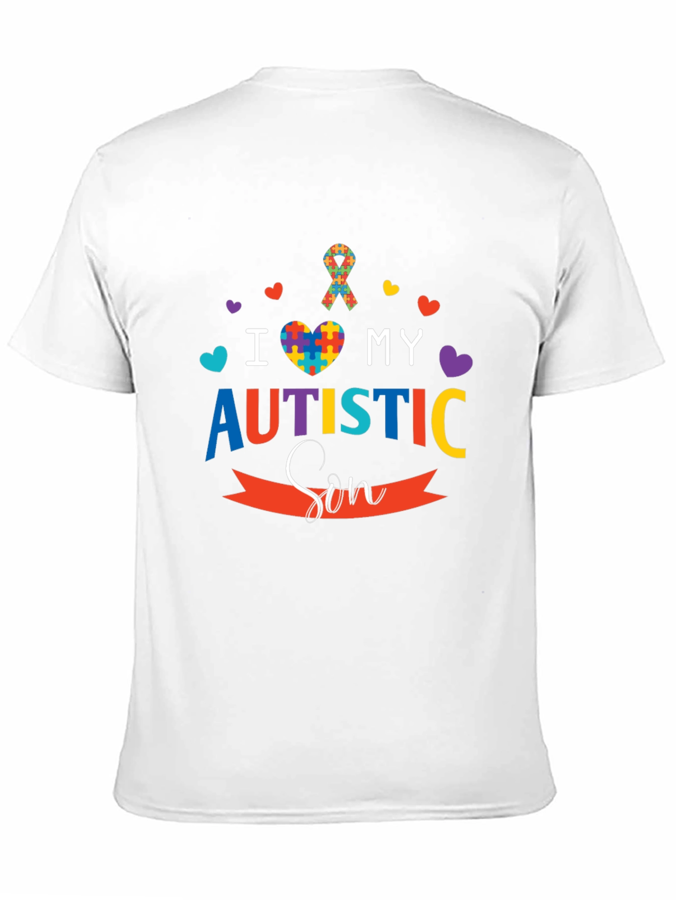 Camiseta Amo a mi Hijo Autista