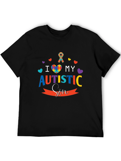 Camiseta Amo a mi Hijo Autista