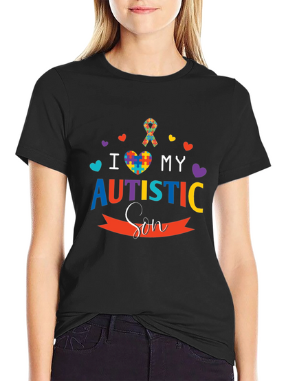 Camiseta Amo a mi Hijo Autista