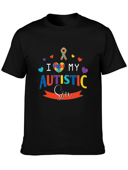 Camiseta Amo a mi Hijo Autista