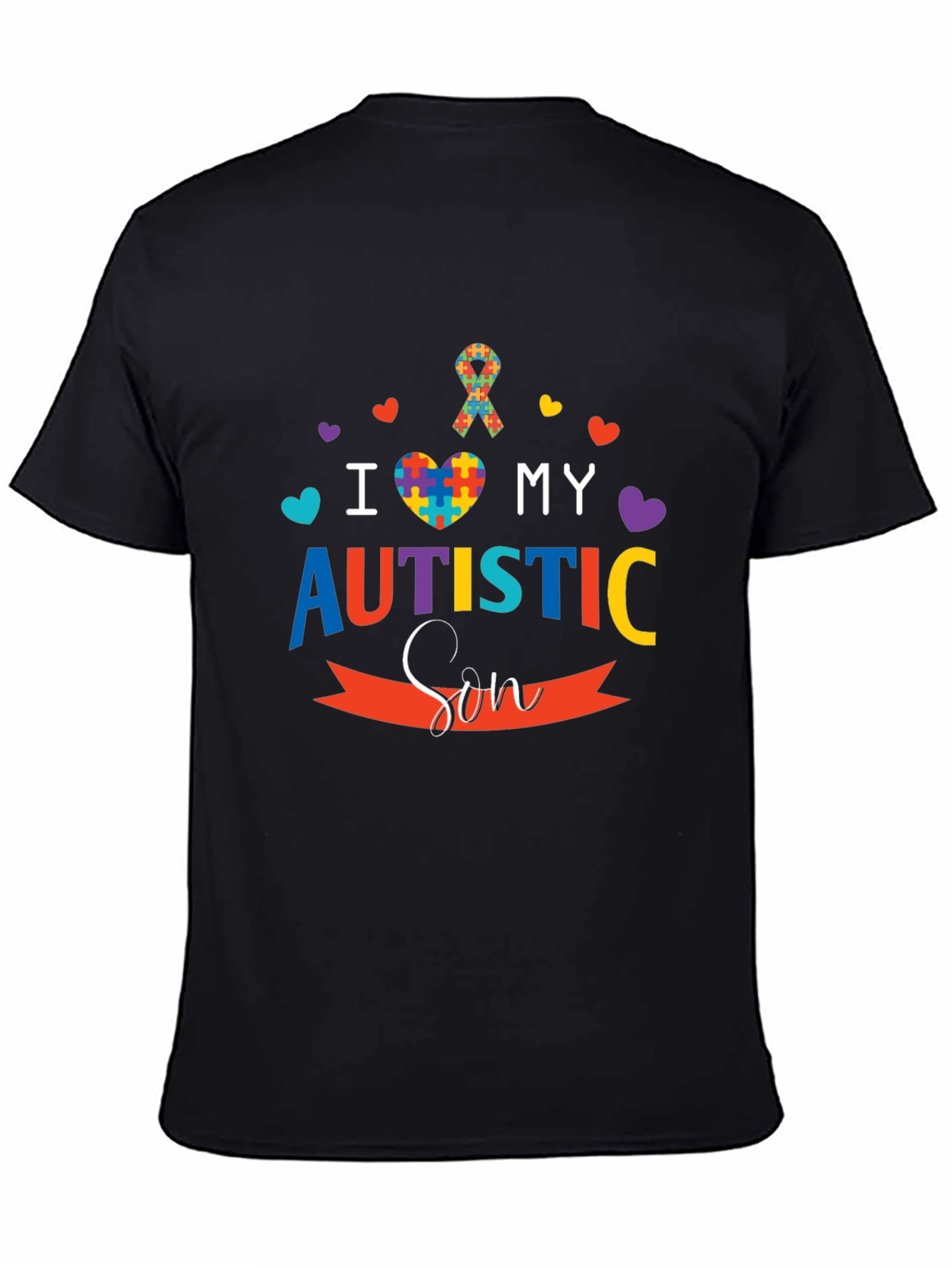 Camiseta Amo a mi Hijo Autista