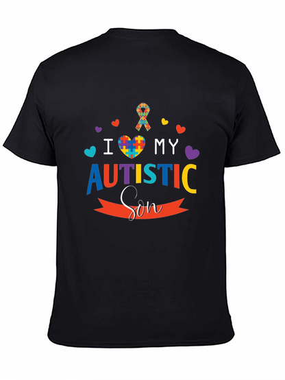 Camiseta Amo a mi Hijo Autista