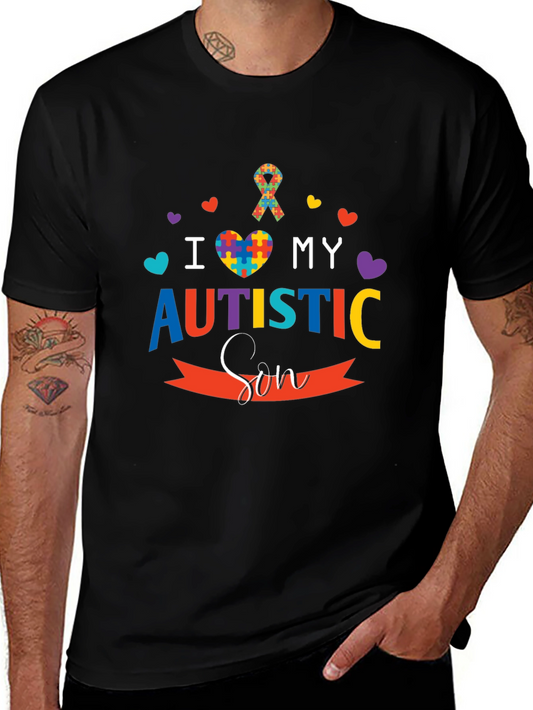 Camiseta Amo a mi Hijo Autista