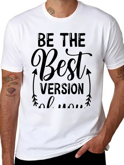 Camiseta Negra Sé la Mejor Versión de Ti