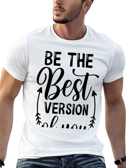 Camiseta Negra Sé la Mejor Versión de Ti