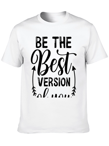 Camiseta Negra Sé la Mejor Versión de Ti