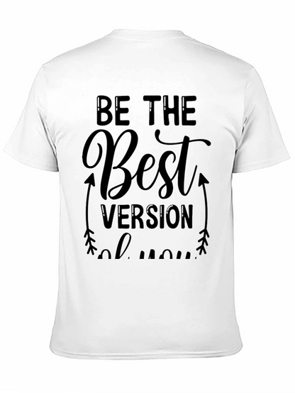 Camiseta Negra Sé la Mejor Versión de Ti
