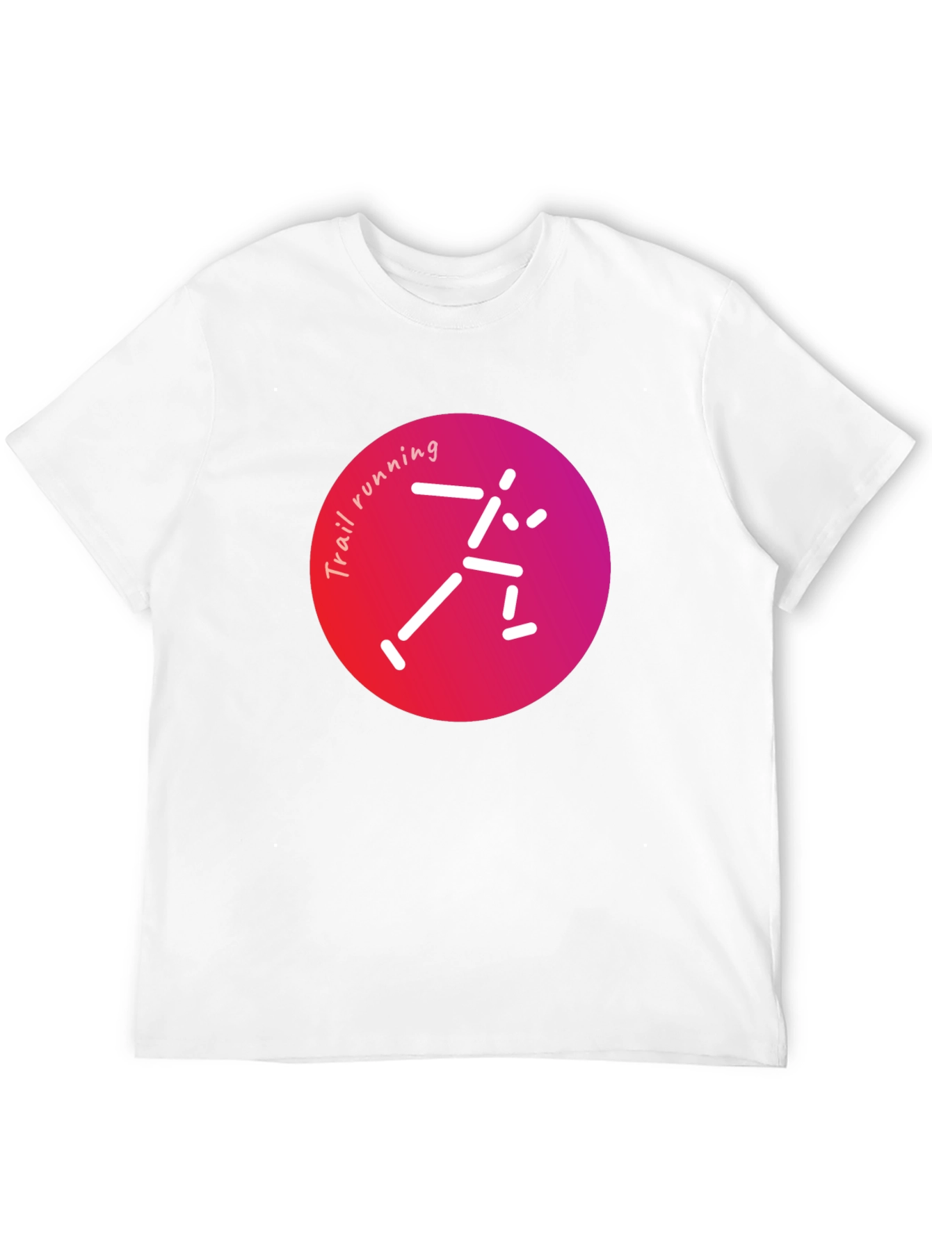Camiseta Negra Trail Running Diseño Atractivo
