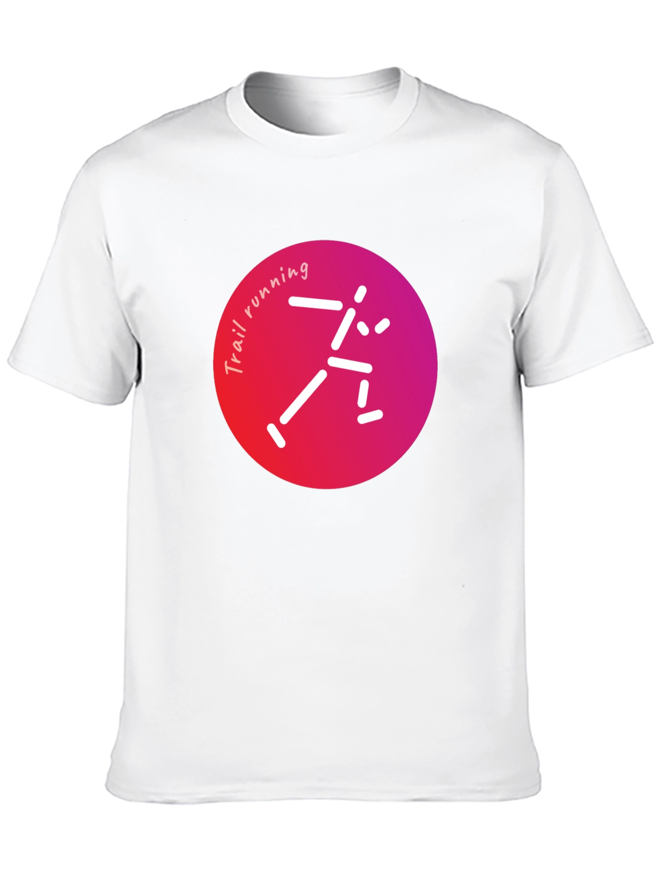 Camiseta Negra Trail Running Diseño Atractivo