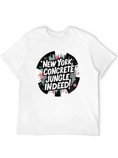 Camiseta Negra: Nueva York Jungla de Concreto