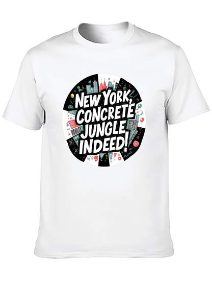 Camiseta Negra: Nueva York Jungla de Concreto