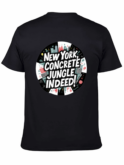Camiseta Negra: Nueva York Jungla de Concreto