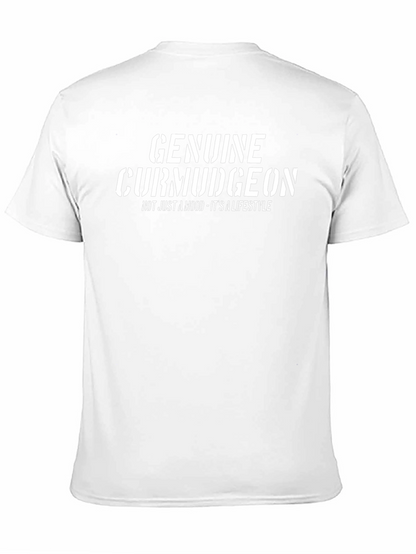 Camiseta Genuine Curmudgeon Negra