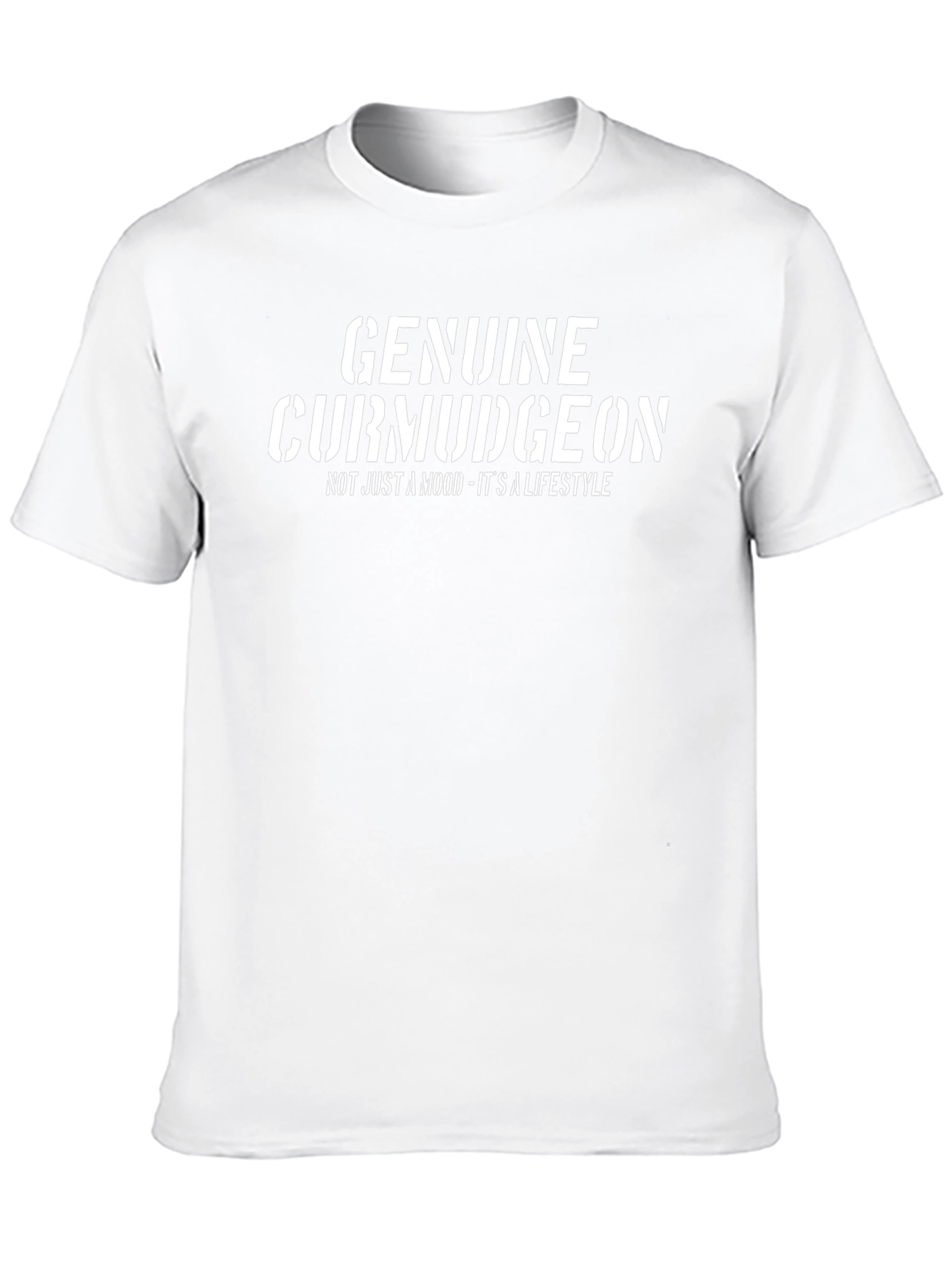 Camiseta Genuine Curmudgeon Negra