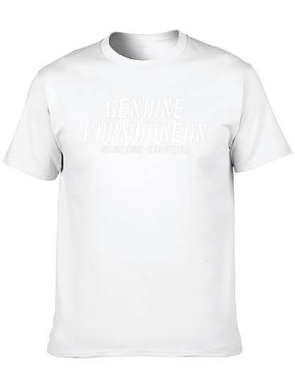 Camiseta Genuine Curmudgeon Negra