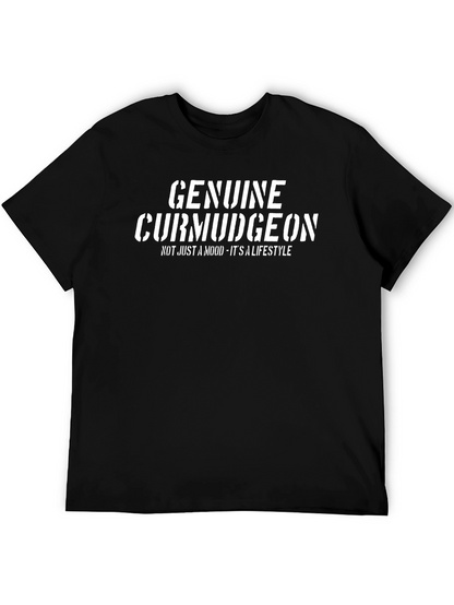 Camiseta Genuine Curmudgeon Negra