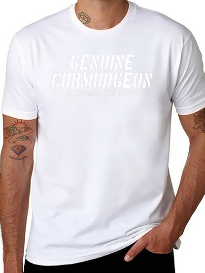 Camiseta Genuine Curmudgeon Negra