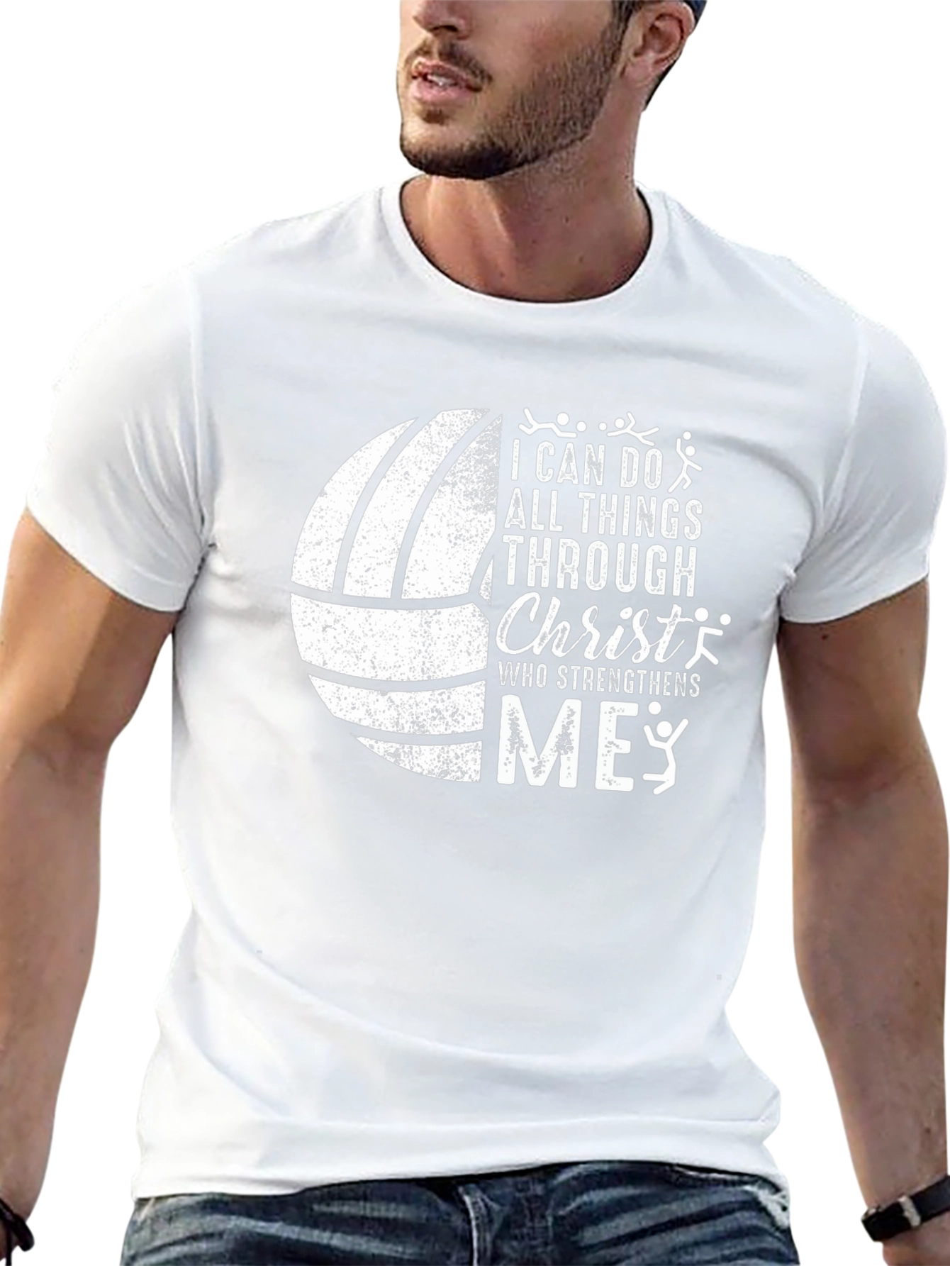 Camiseta Cristiana Deportiva: Todo Lo Puedo En Cristo