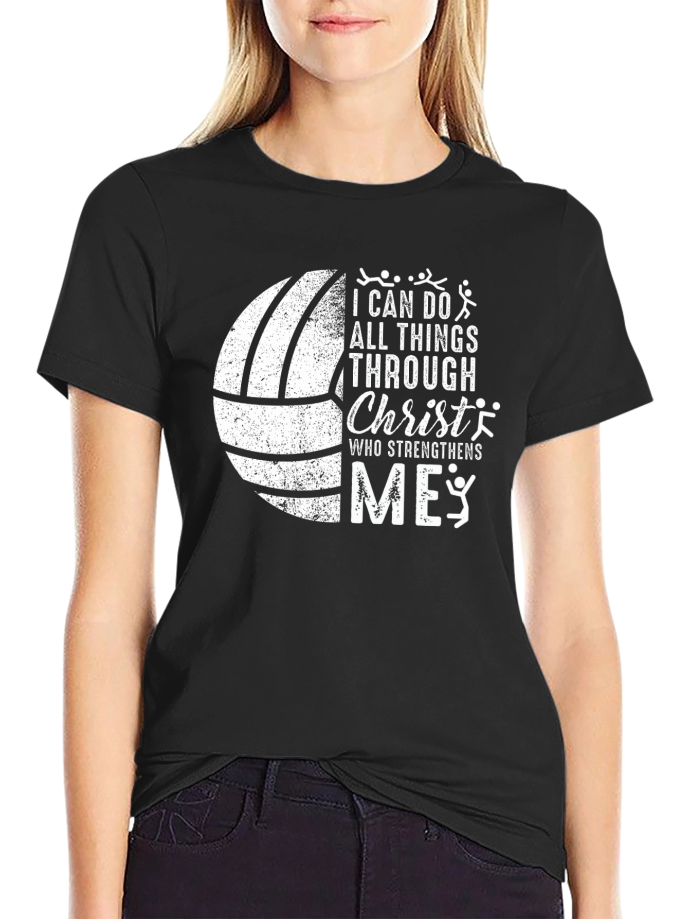 Camiseta Cristiana Deportiva: Todo Lo Puedo En Cristo
