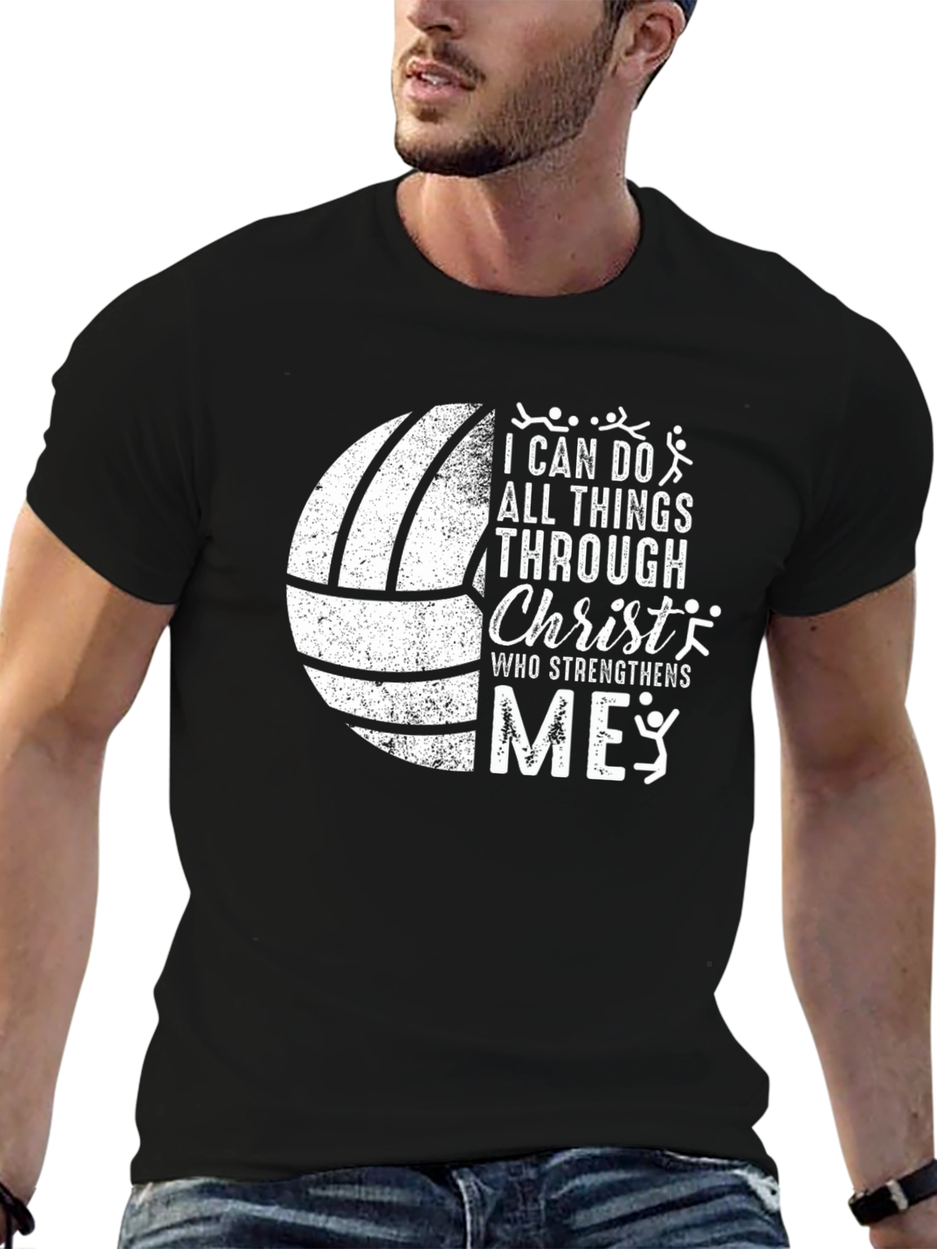 Camiseta Cristiana Deportiva: Todo Lo Puedo En Cristo